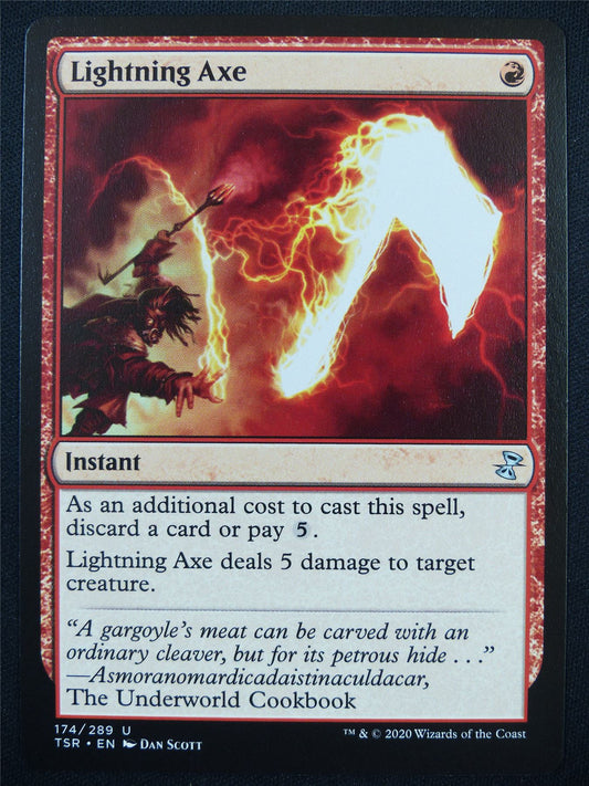 Lightning Axe - TSR - Mtg Card #5F9