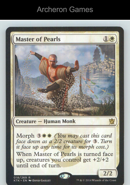 Master of Pearls KTK 18 R MTG Card NM/EX+
