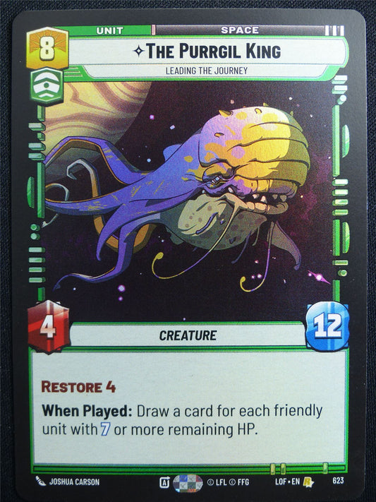 The Purrgil King 623 Foil - Star Wars Unlimited Card #4VG