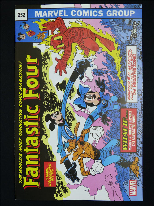 FANTASTIC Four #4 Disney Variant - Dec 2025 Marvel Comic #5D4