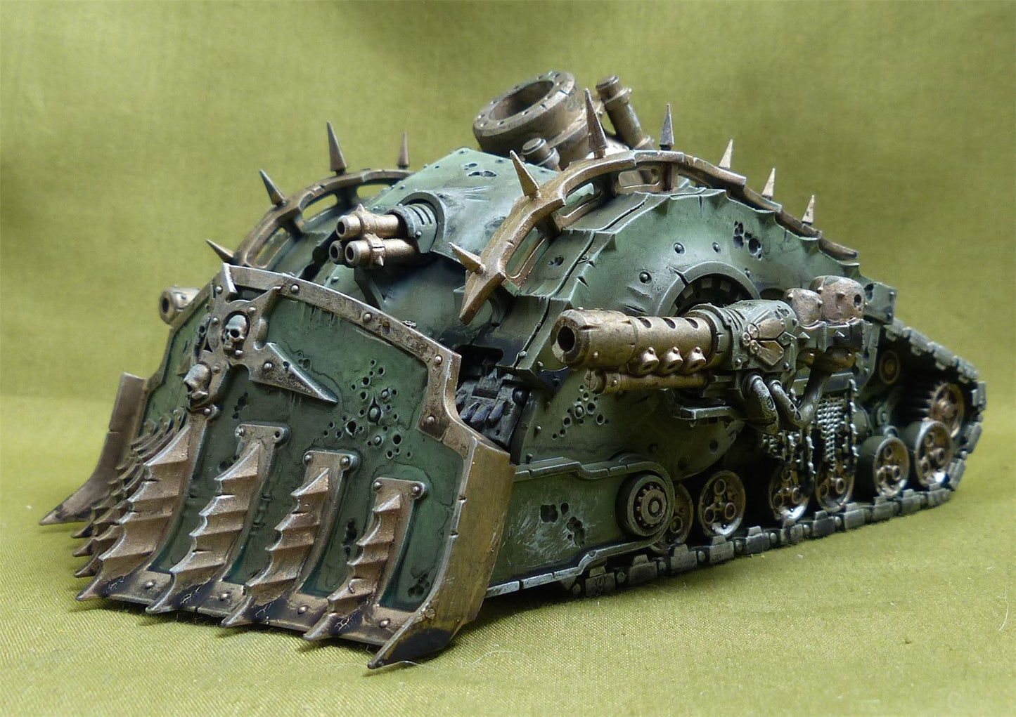Plagueburst Crawler Painted - Death Guard - Warhammer 40K #3V0