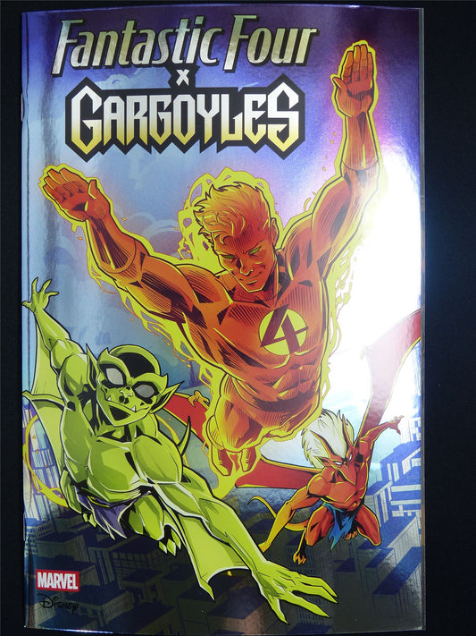 FANTASTIC Four x Gargoyles #1 Foil Variant - Dec 2025 Marvel Comic #55S