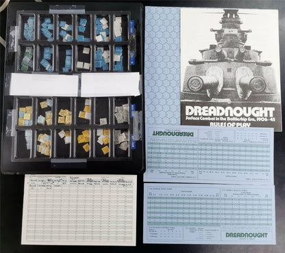 Dreadnought: Surface Combat in the Battleship - SPI Game #QW