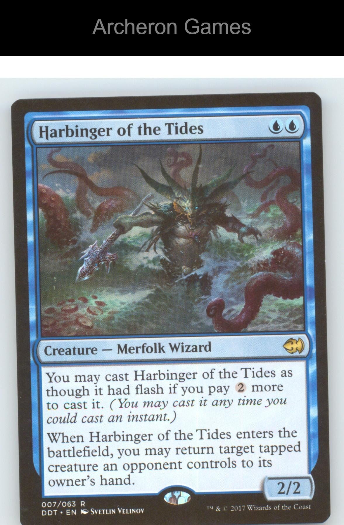 Harbinger of the Tides MD1 7 R MTG Card NM/EX+