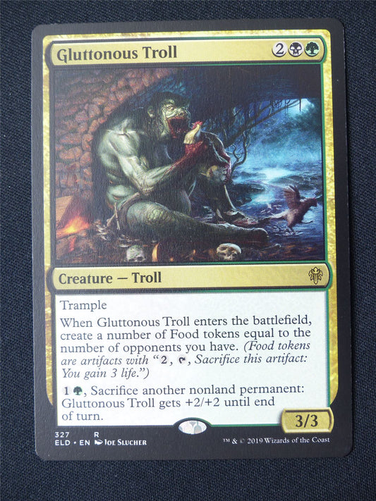 Gluttonous Troll - ELD - Mtg Card #9CM