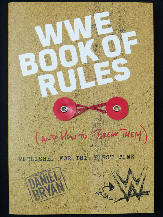 WWE Book of Rules - Media Lab Gift Book Softback #2R7