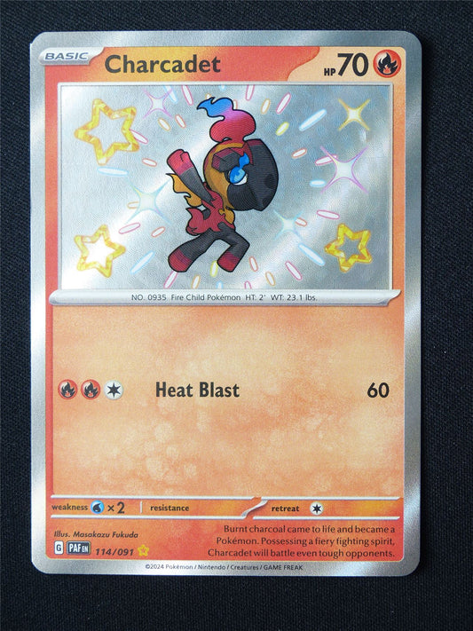 Charcadet 114/091 Shiny Holo - Pokemon Card #5XK