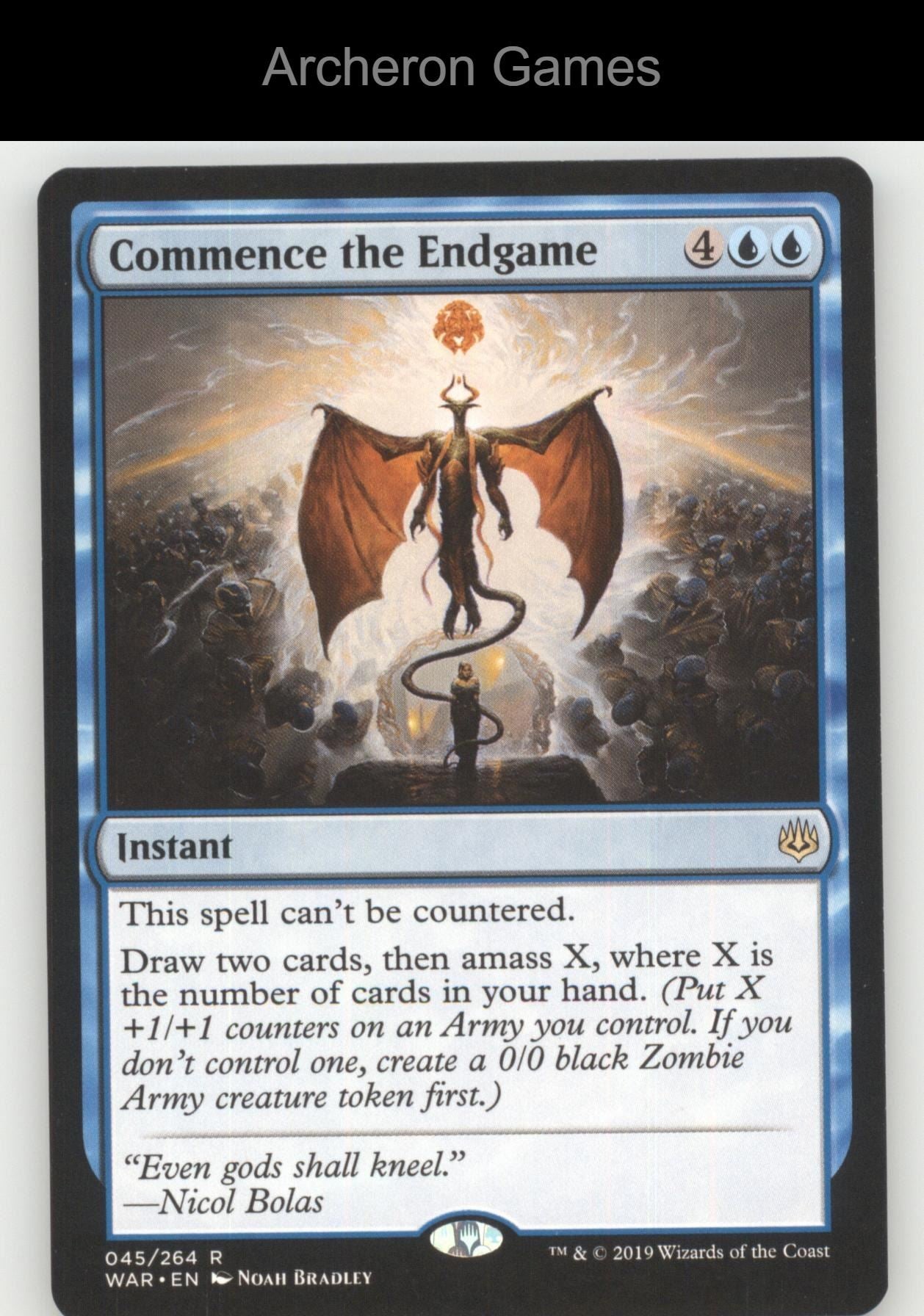 Commence the Endgame 45 R MTG Card Promo Pack: Throne of Eldraine