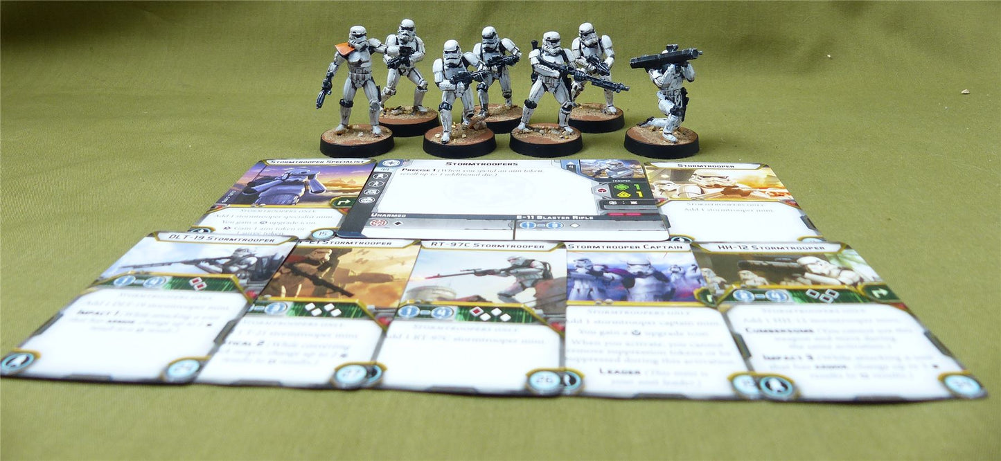 Stormtroopers Expansion painted - Galactic Empire - Star Wars Legion #1UG