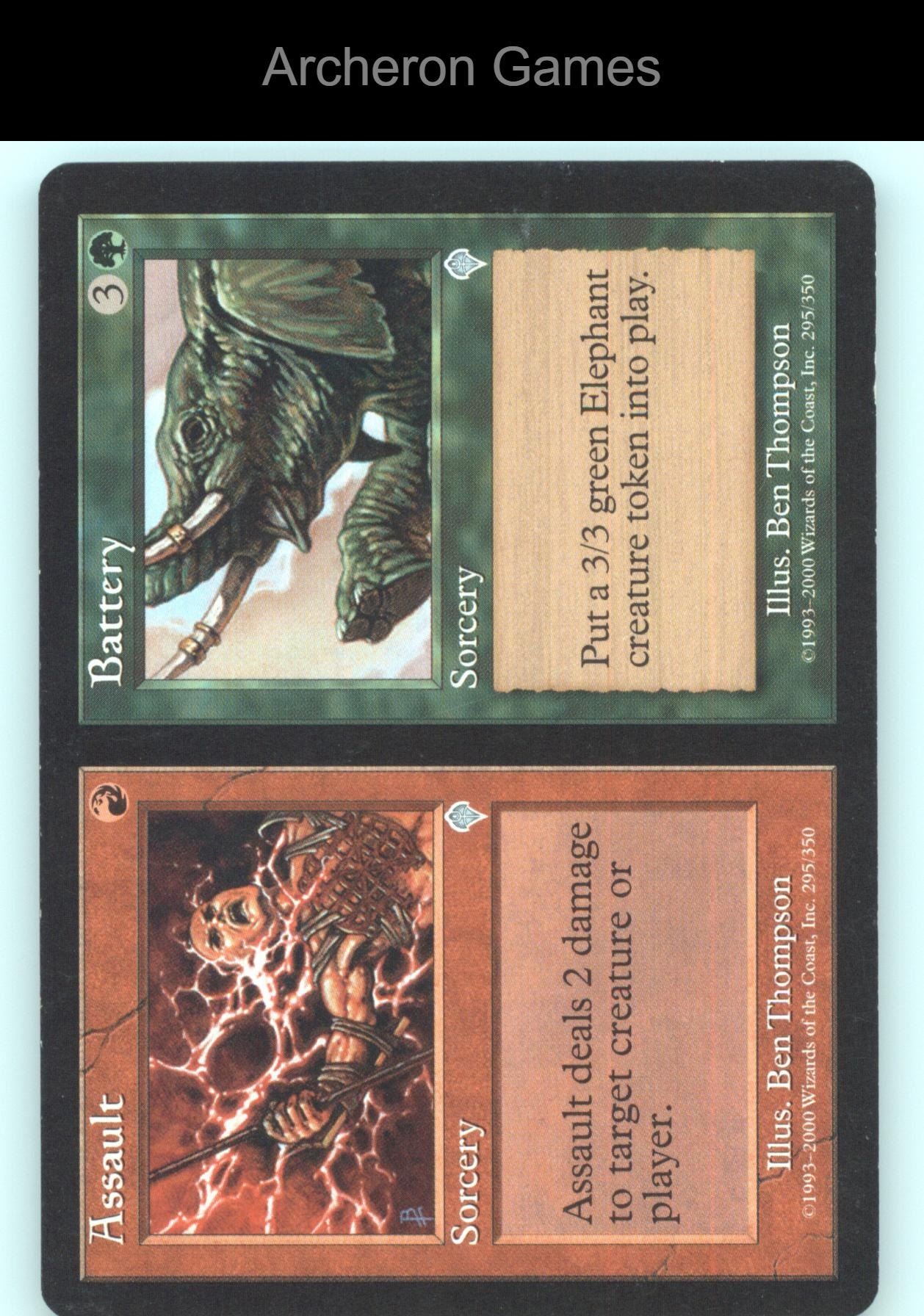 Assault // Battery 295 UC MTG Card Invasion