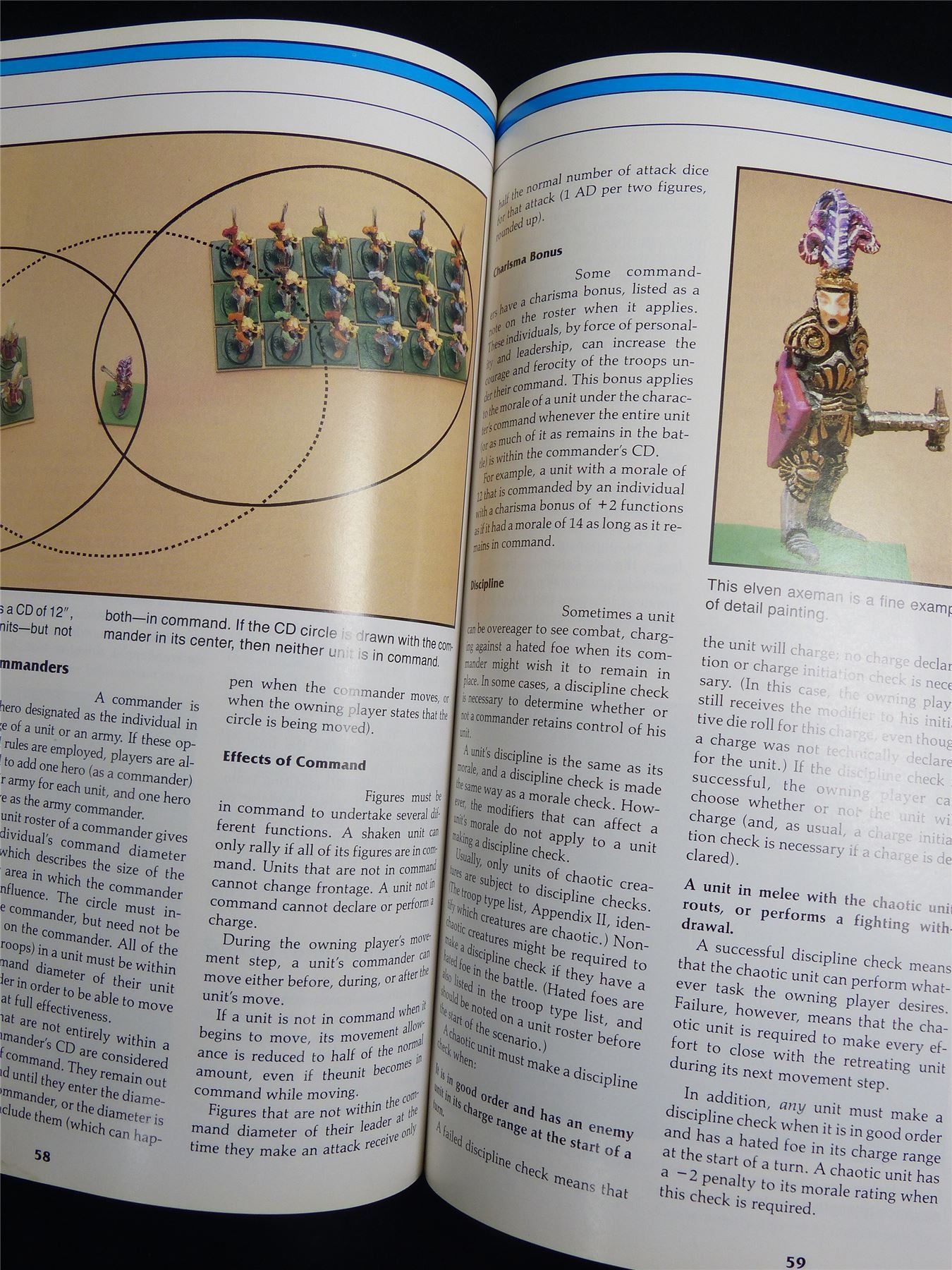 Advanced Dugeons & Dragons: battle System Miniatures Rules - TSR Softback #2M3