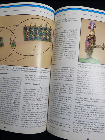 Advanced Dugeons & Dragons: battle System Miniatures Rules - TSR Softback #2M3
