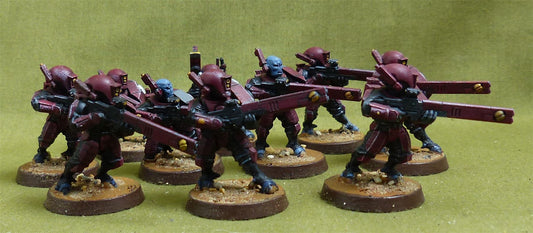 Fire Warriors Strike Team painted - Tau Empire - Warhammer 40K #41G