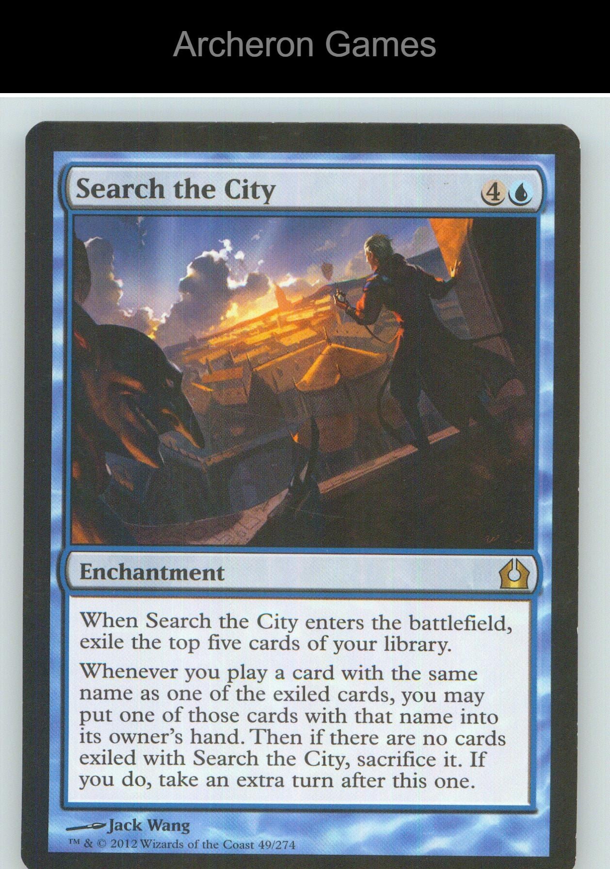 Search the City RTR 49 R MTG Card NM/EX+