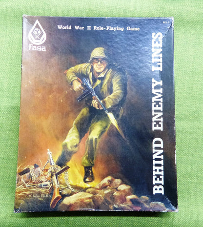 Behind Enemy Lines - World War II Roleplaying Game - FASA Bel1 #78