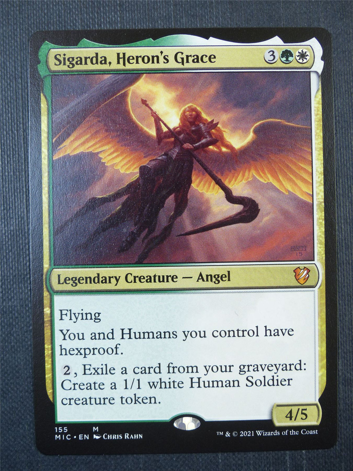 Sigarda Heron's Grace - Mtg Card #8SU