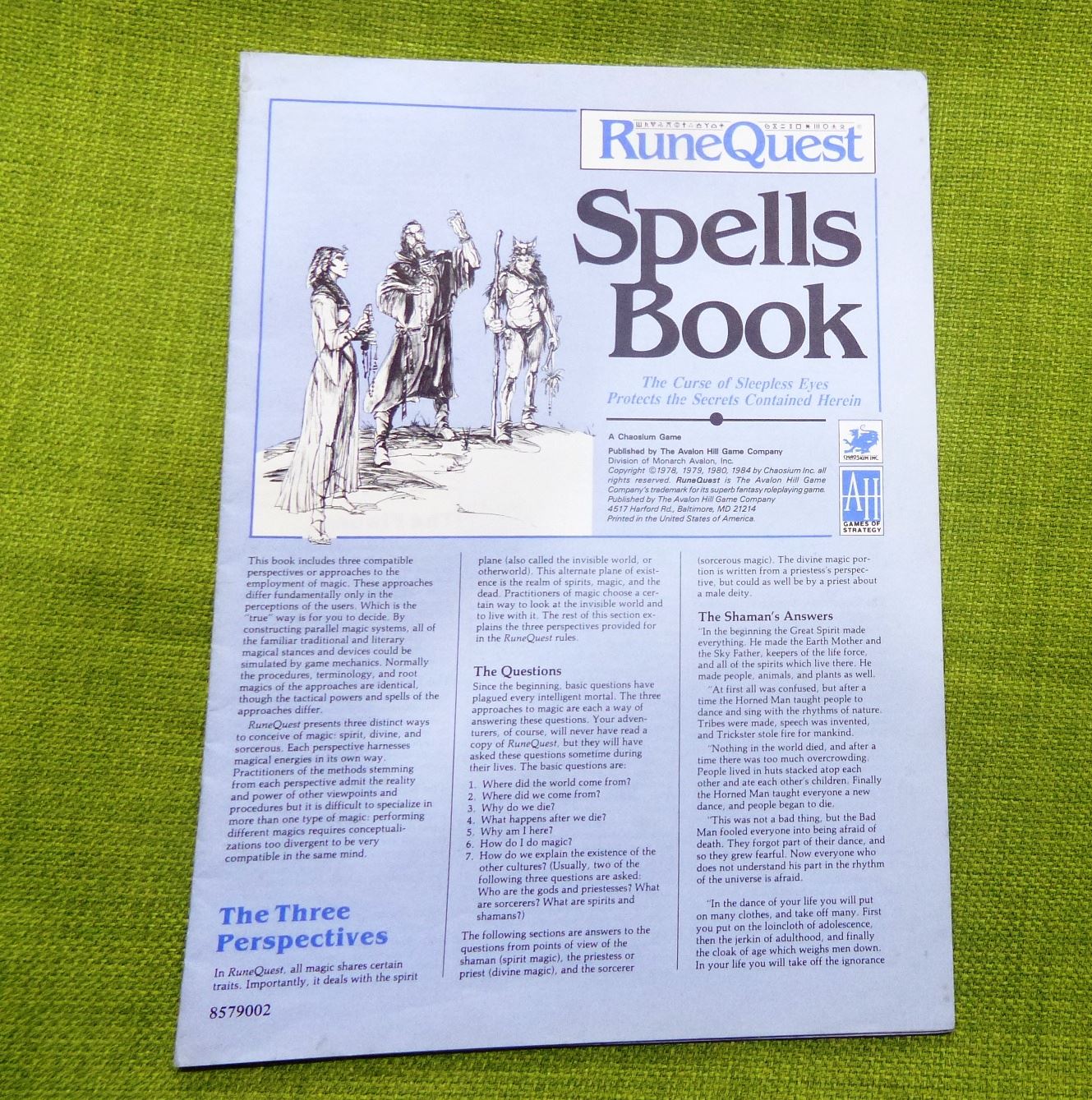 Rune Quest Standard Edition Box Set 8579 #67