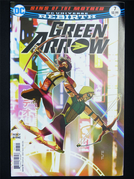GREEN Arrow #7 Rebirth - DC Comic #1MS