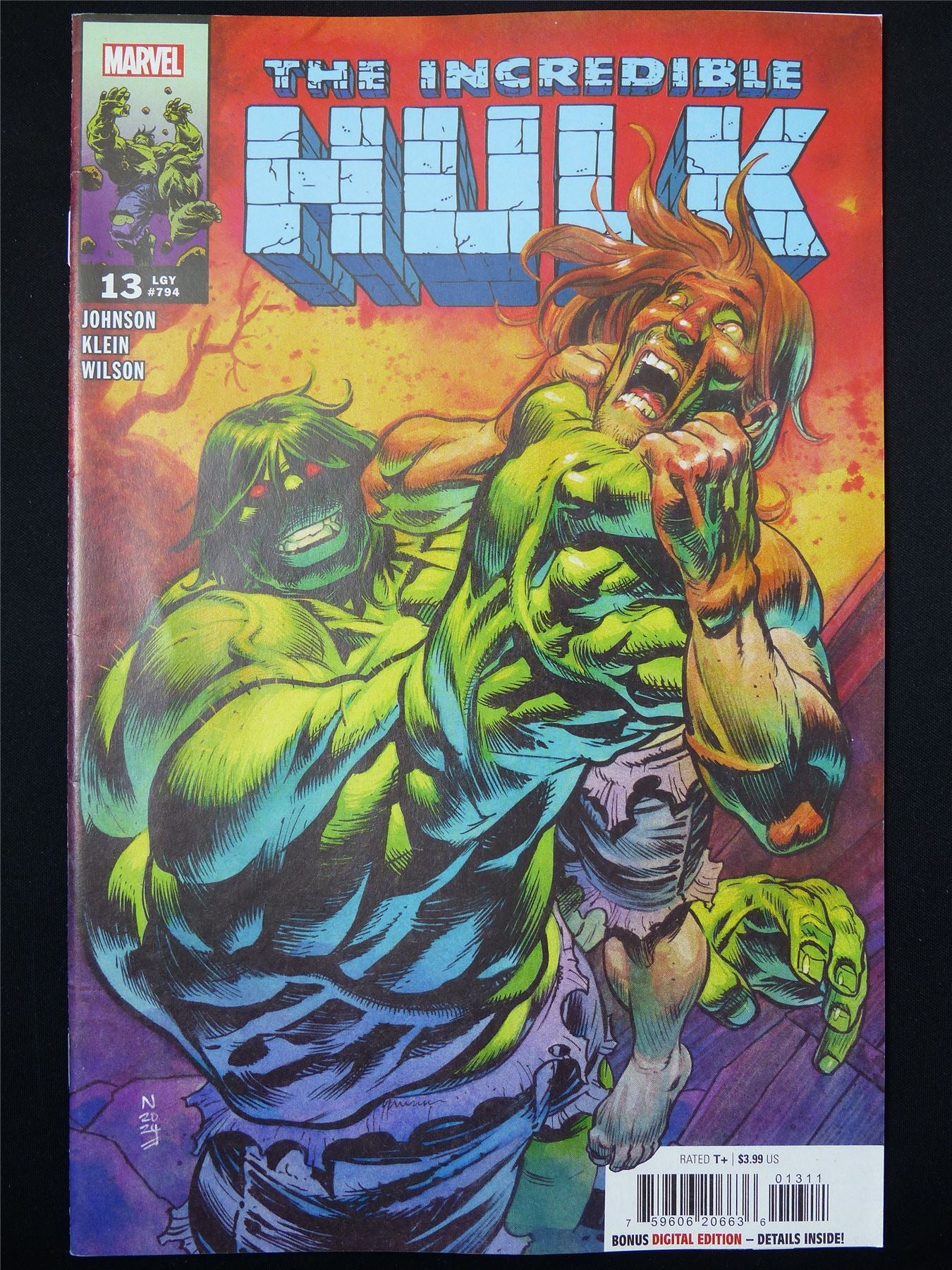 The Incredible HULK #13 - Marvel Comic #1X2