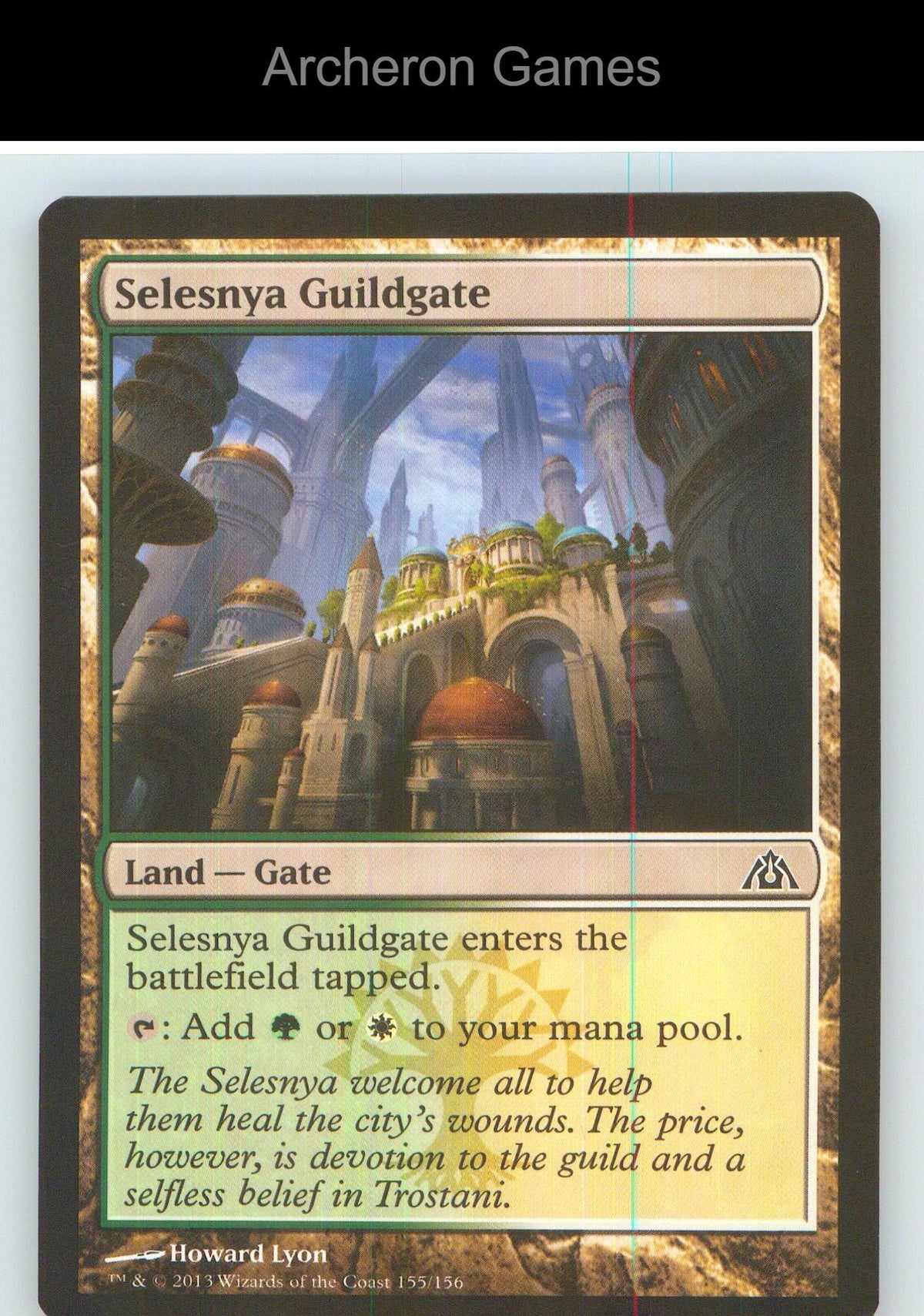 Selesnya Guildgate DGM 155 C MTG Card NM/EX+