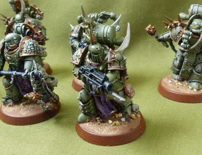 Plague Marines painted - Death Guard - Warhammer 40K #36Z