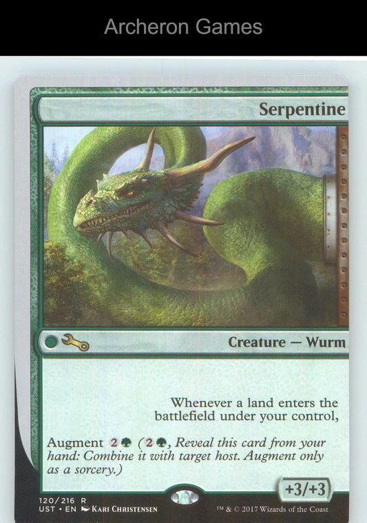 Serpentine UST 120 R MTG Card NM/EX+
