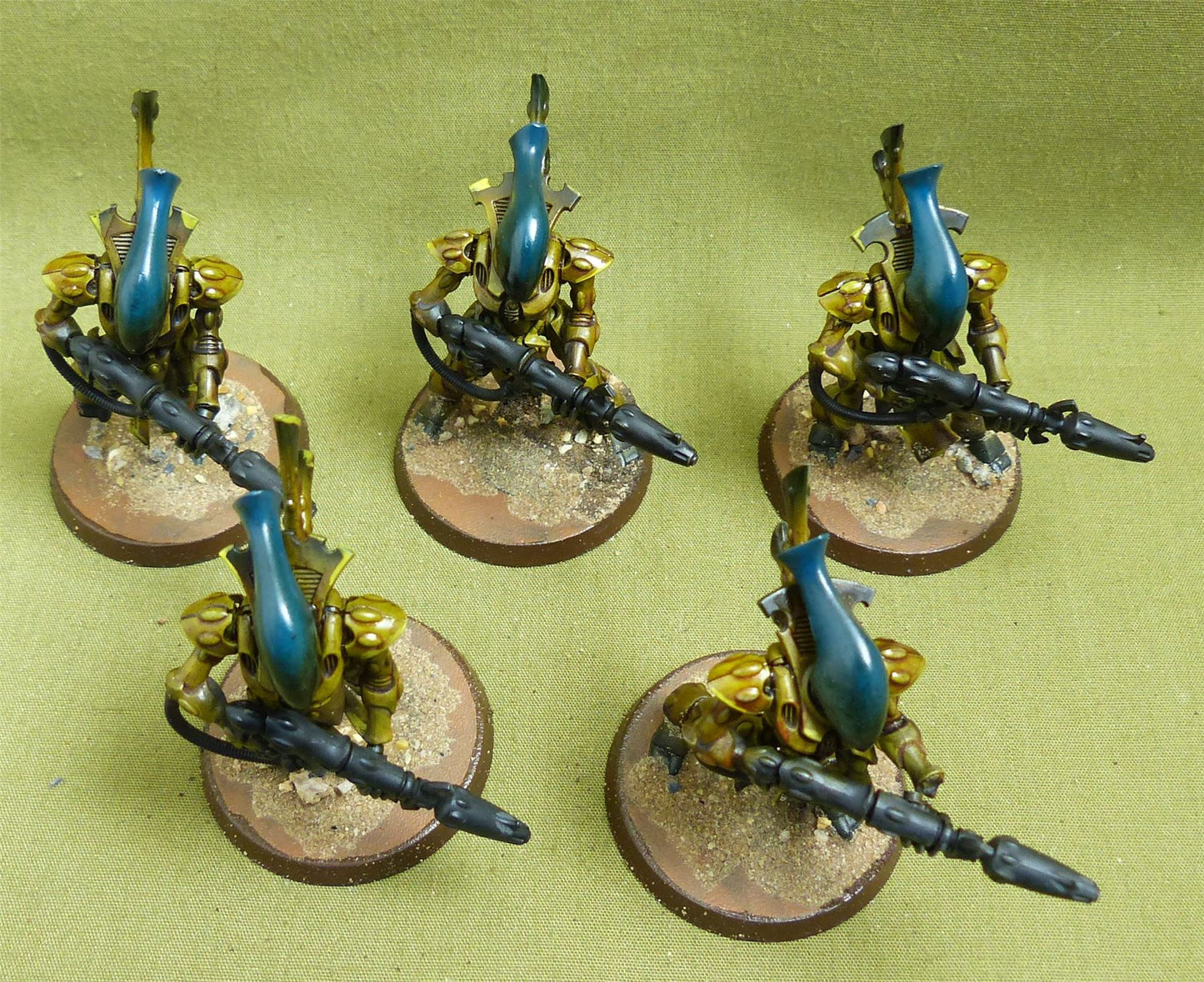 Wraithguard painted - Aeldari - Warhammer 40K #19J