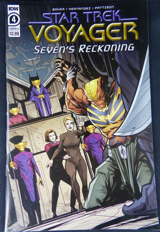 Star Trek Voyager: Sevens Reckoning #4 - IDW Comic #19Y