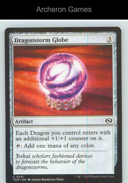 Dragonstorm Globe TDM 241 C MTG Card NM/EX+