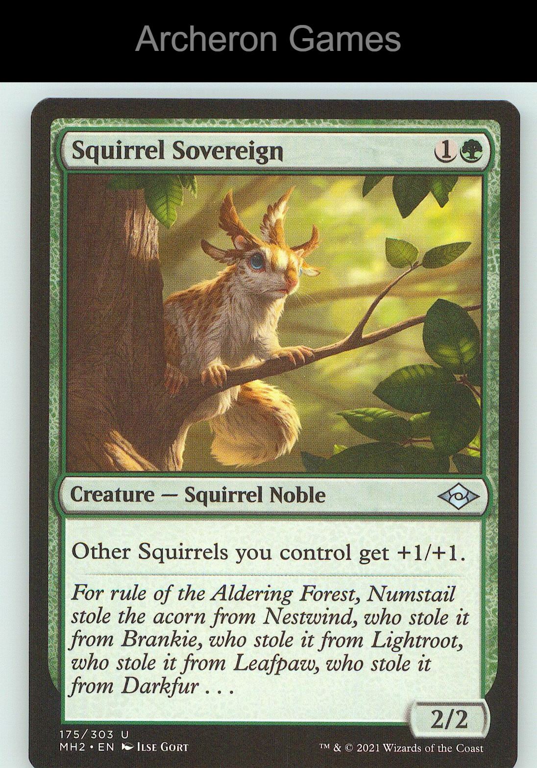 Squirrel Sovereign MH2 175 UC MTG Card NM/EX+