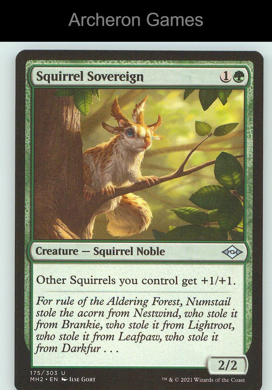 Squirrel Sovereign MH2 175 UC MTG Card NM/EX+