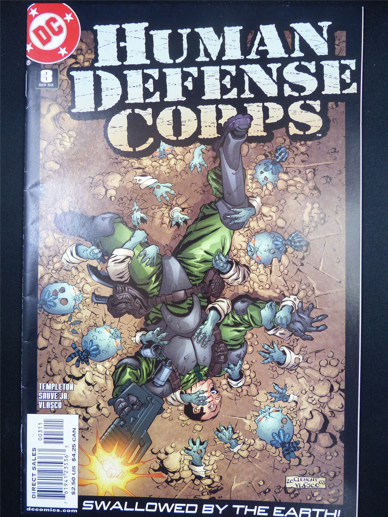 HUMAN Defense Corps #3 - DC Comic #4XU