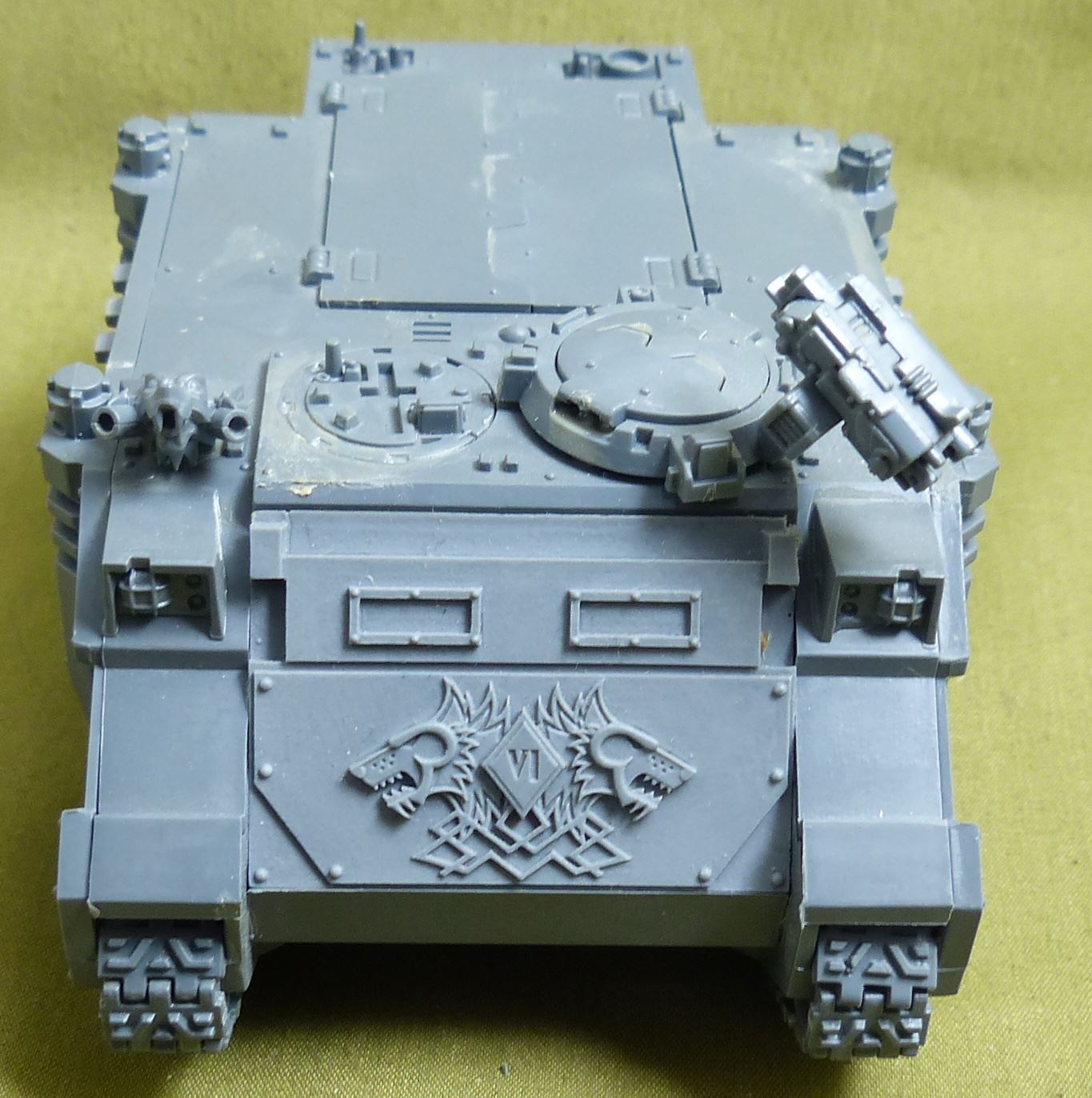 Rhino with Forgeworld Doors - Space Wolves - Warhammer 40K #XV