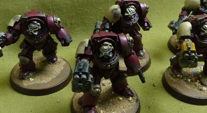 Terminator Squad painted - Space Marines - Warhammer 40K #1BC