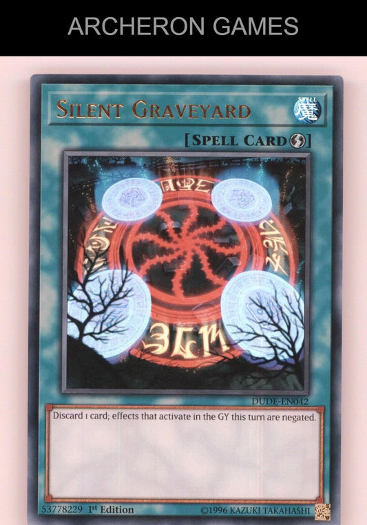 Silent Graveyard Ultra Rare YUGIOH Card