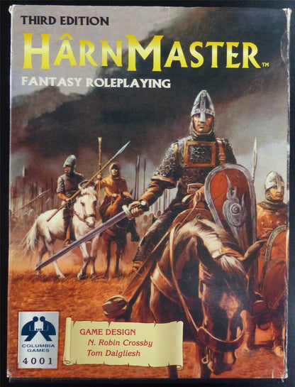 HarnMaster Fantasy Roleplaying Third Edition OOP - Columbia Games #224