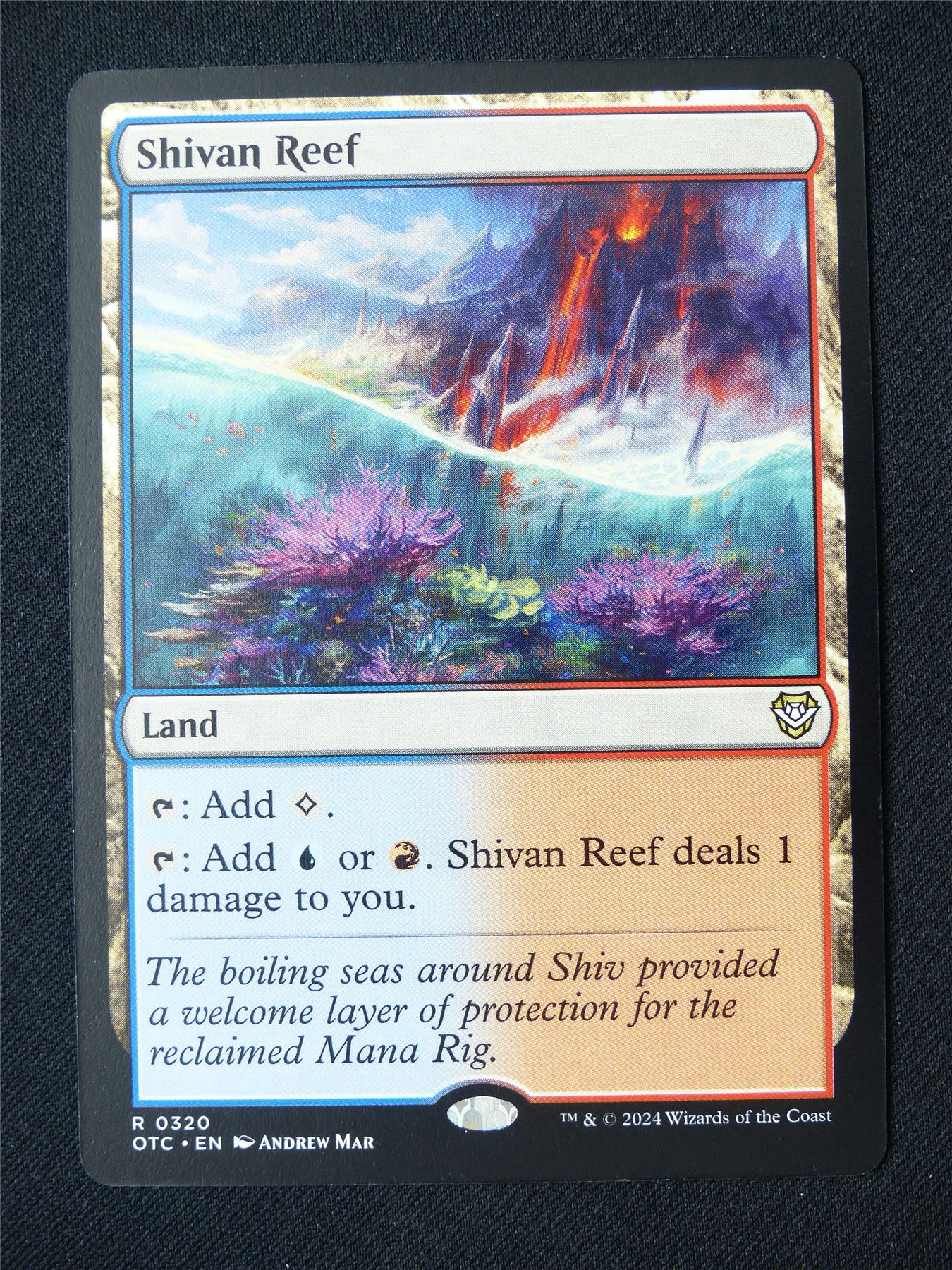 Shivan Reef - OTC - Mtg Card #2ZS