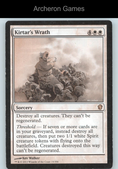 Kirtar's Wrath 15 R MTG Card Commander 2013
