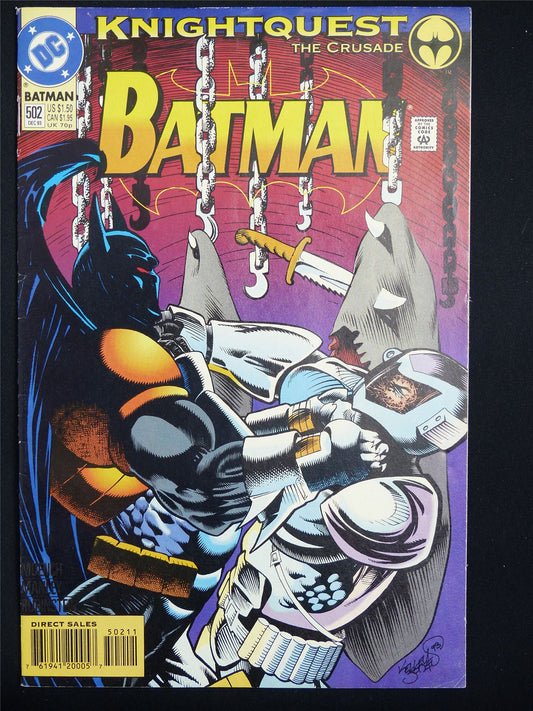 BATMAN #502 Knightquest - DC Comic #32W