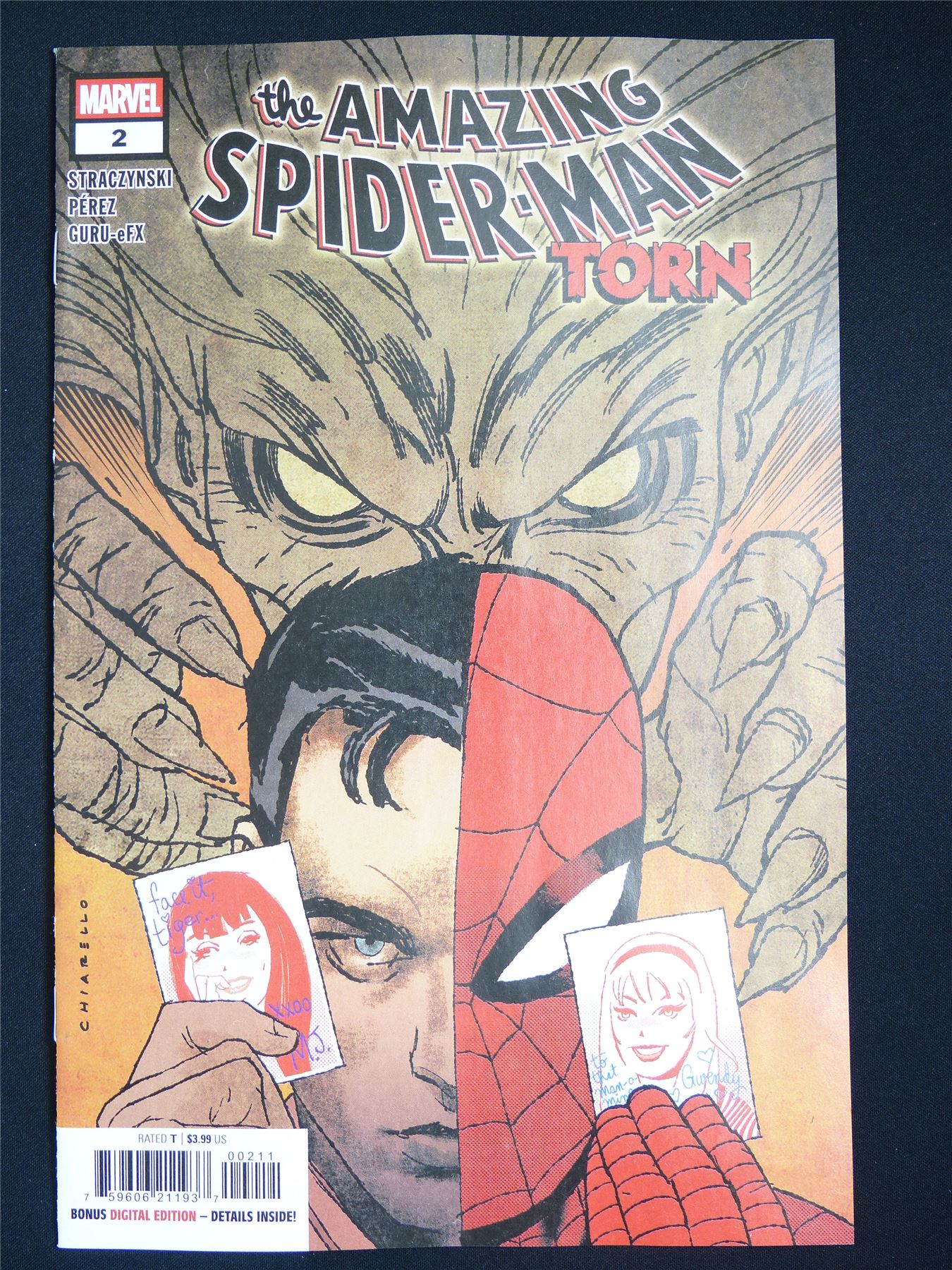 The Amazing SPIDER-MAN: Torn #2 - Jan 2026 Marvel Comic #5ZW