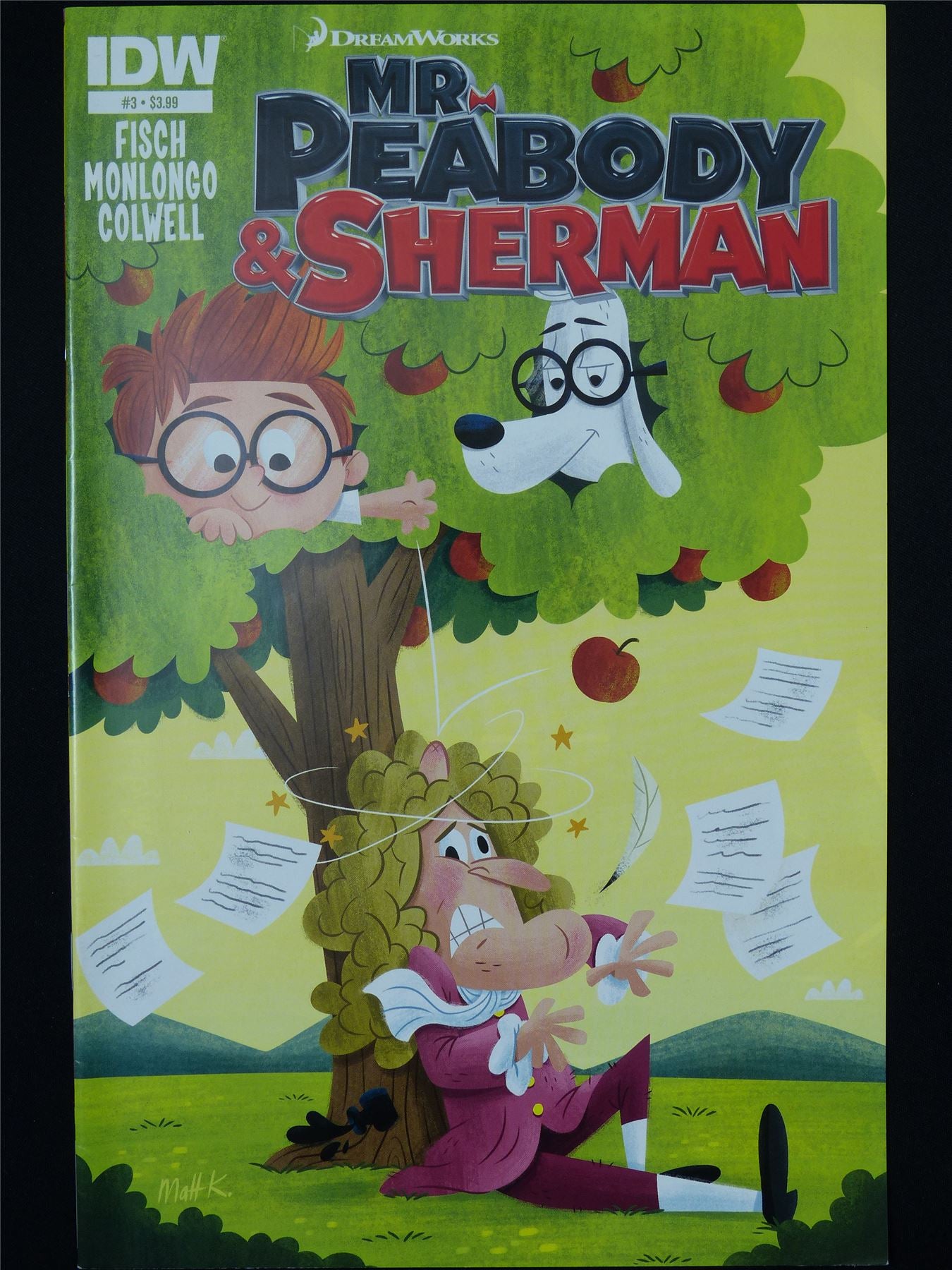 Mr PEABODY & Sherman #3 - B&B IDW Comic #3OG