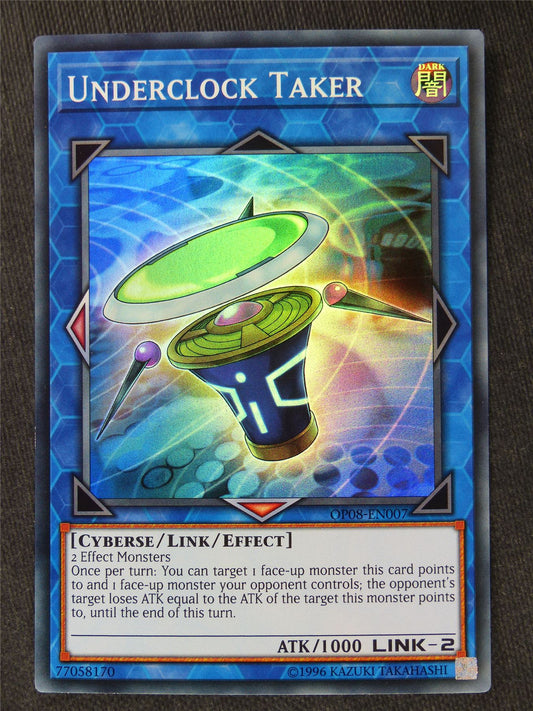 Underclock Taker OP08 Super Rare - Yugioh Cards #15A