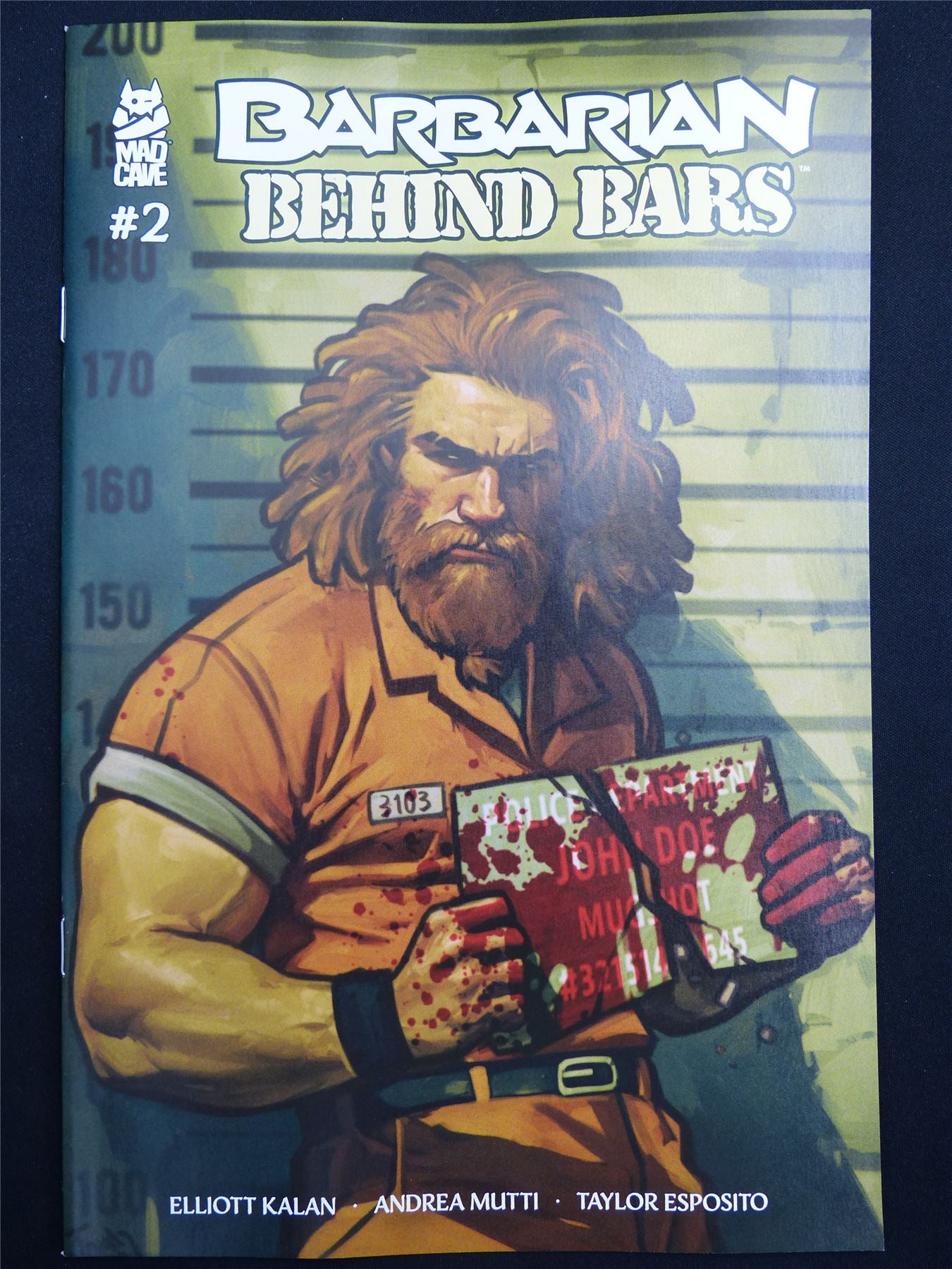 BARBARIAN Behind Bars #2 - Mar 2026 Mad Cave Comic #3Y5