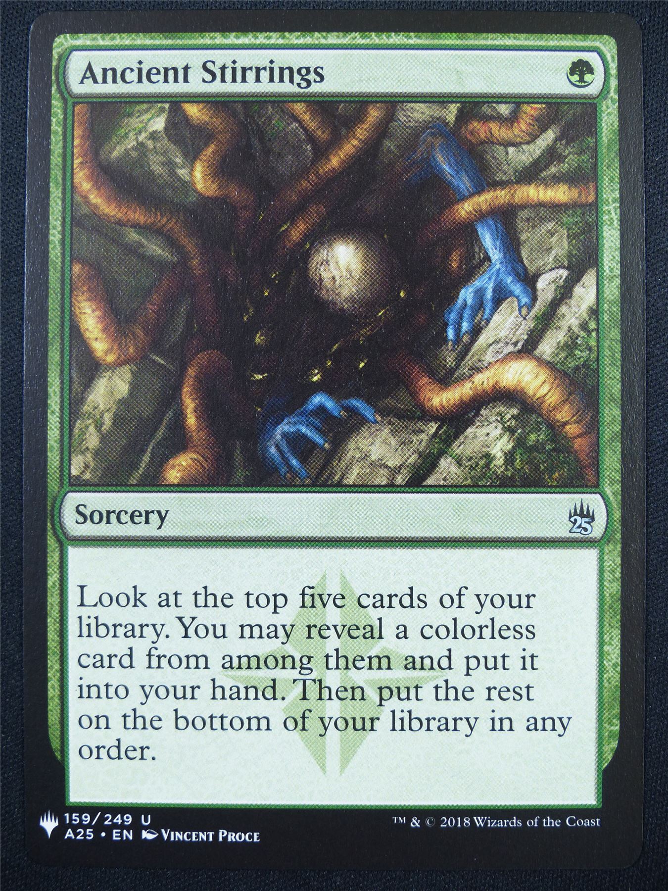 Ancient Stirrings - A25 - Mtg Card #5FY