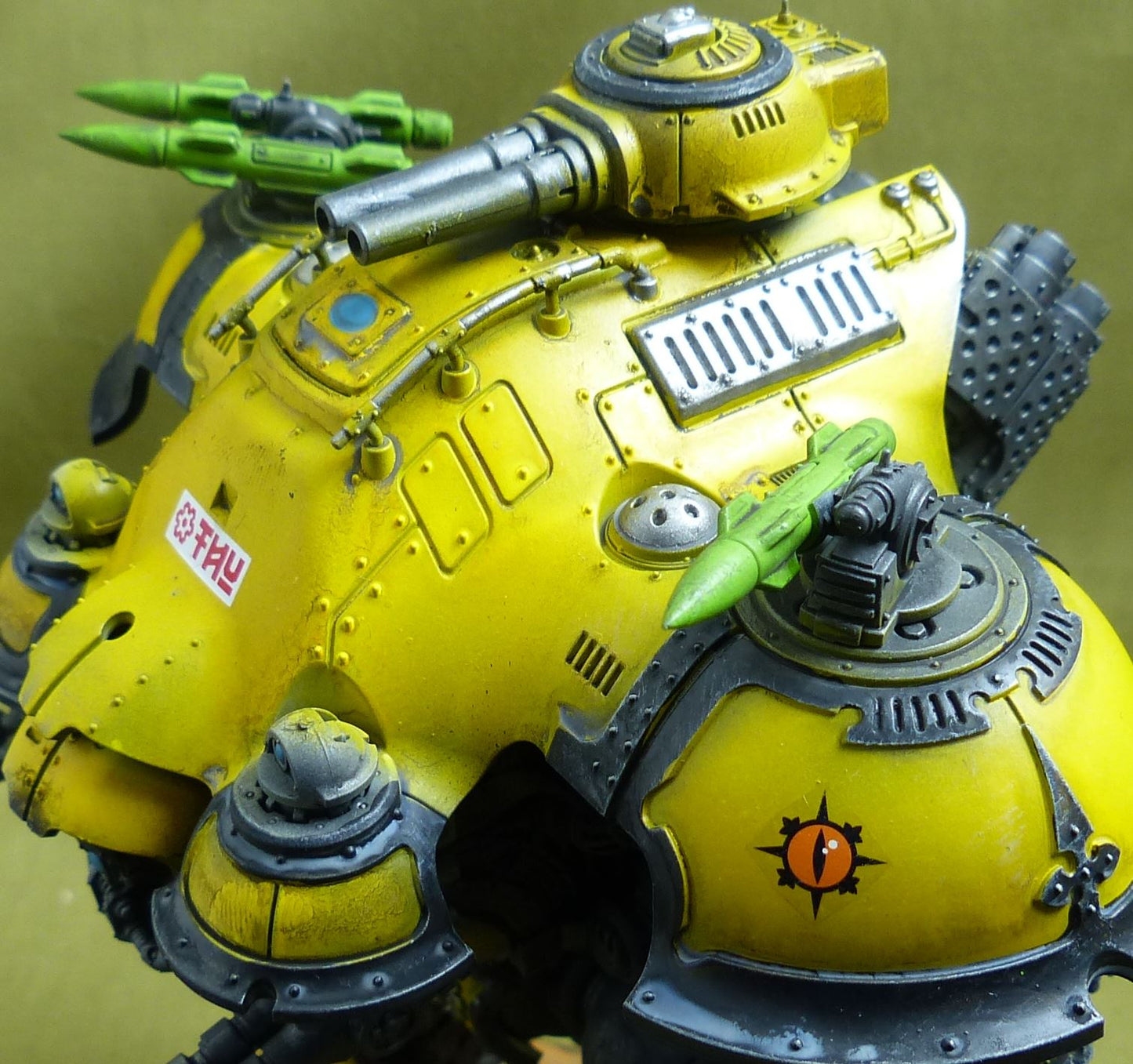 Knight Castellan painted - Imperial Knights - Warhammer 40K #44R