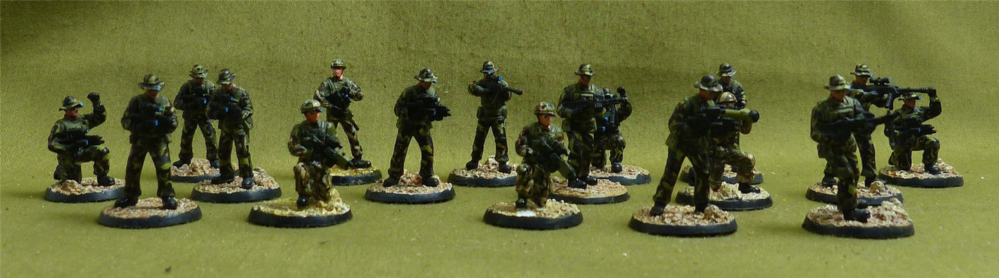 Battlefield Evolution: EFTF European Federal Task Force Plastic Miniatures #R0