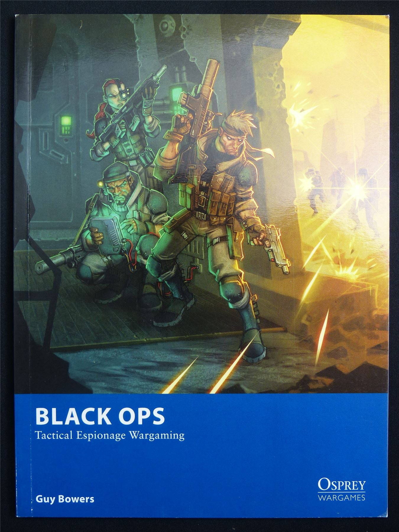 Black Ops: Tactical Espionage Wargaming Rulebook - Osprey Wargames 13 Softback #DP