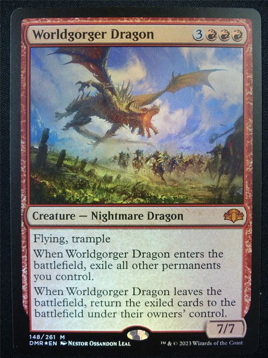 Worldgorger Dragon Foil - DMR - Mtg Card #1AH