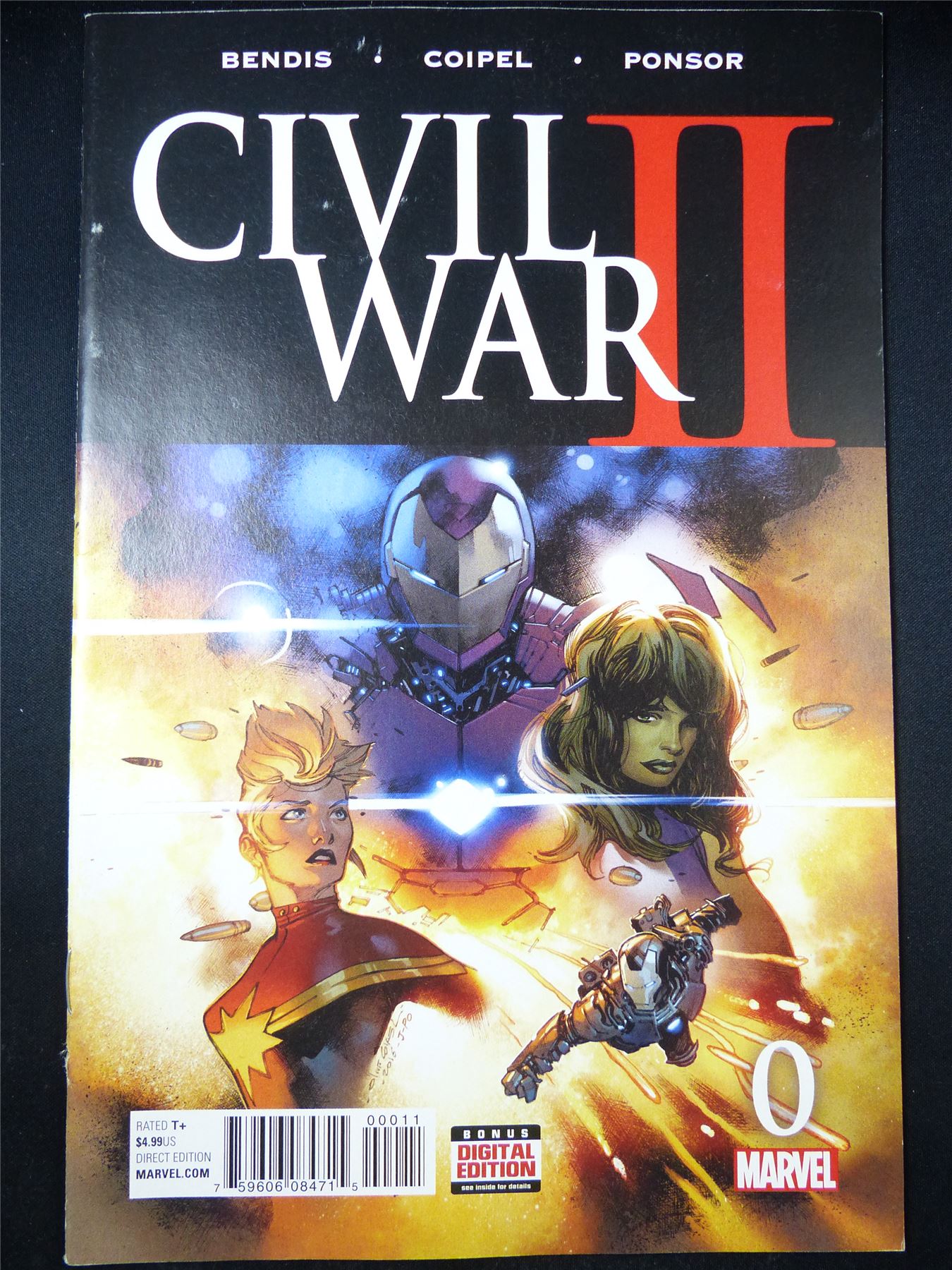 CIVIL War II #0 - Marvel Comic #3C6