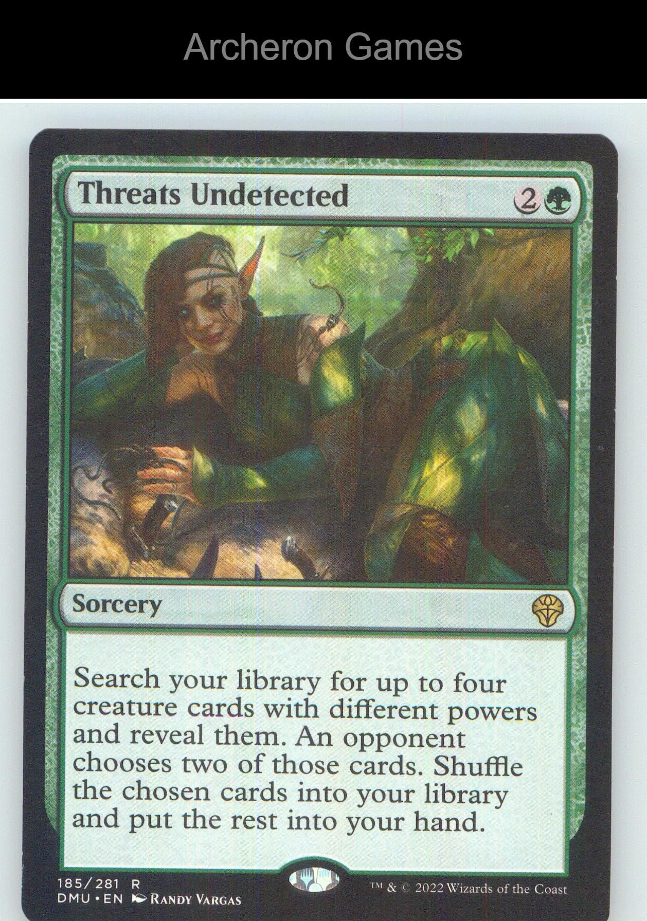 Threats Undetected DMU 185 R MTG Card NM/EX+